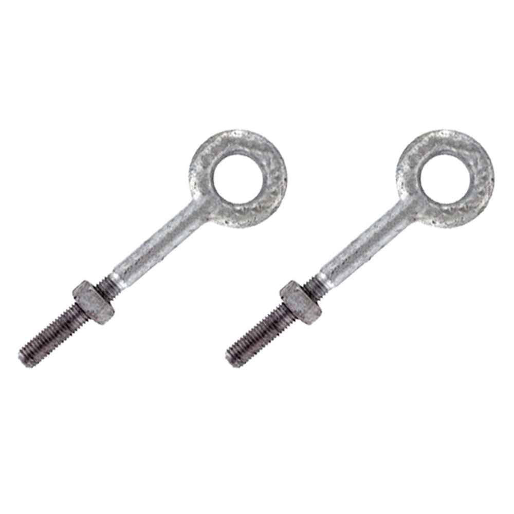 Eye Bolts Galvanized Steel 3/4" x 15" 2 Pack