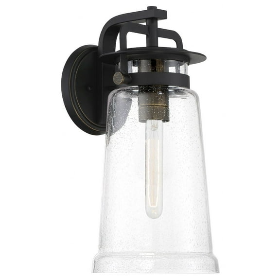 73143-703-Minka Lavery-Great Outdoors - Maribel Heights - 1 Light Outdoor Wall Mount - 17 inches tall by 8 inches wide