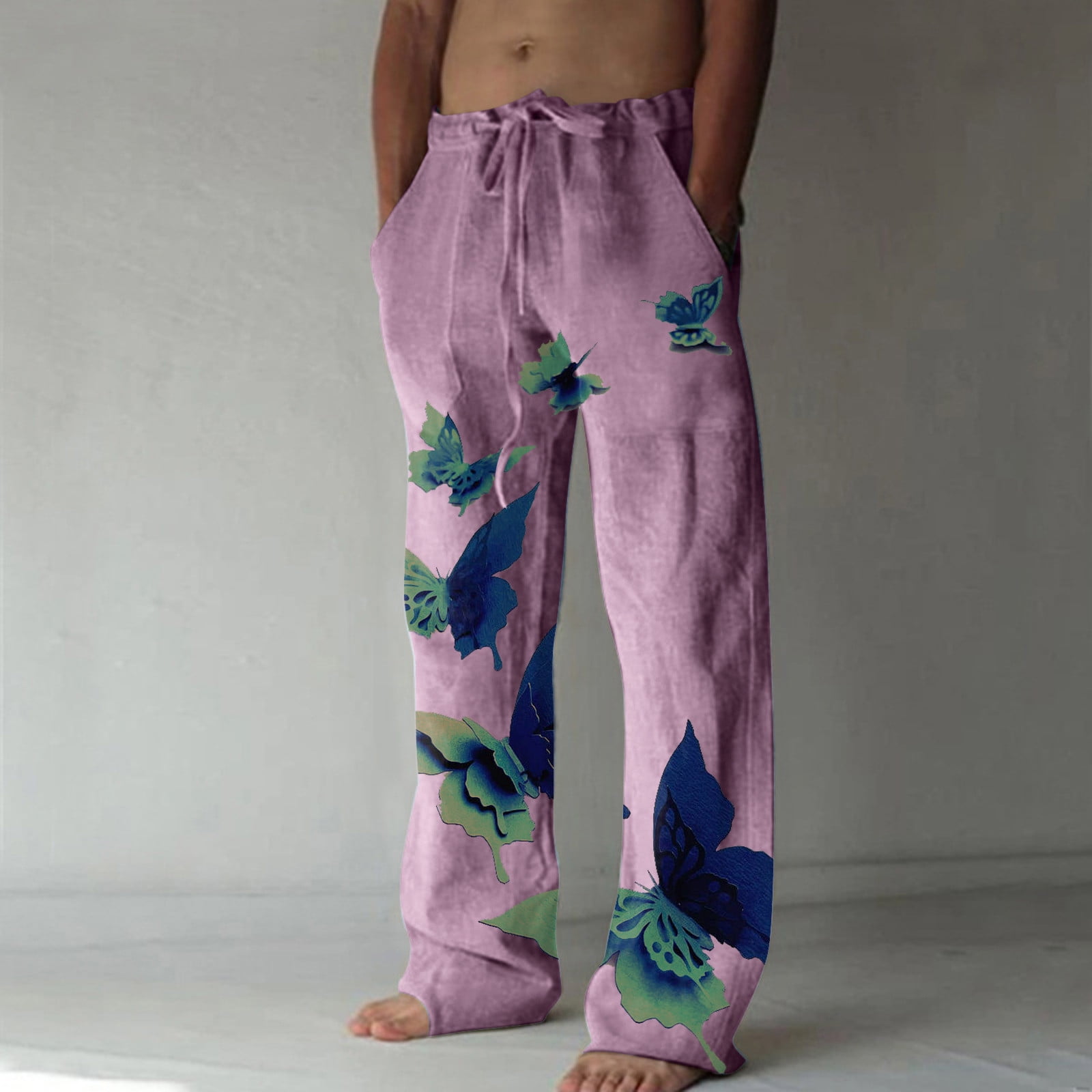 men's wide leg sweatpants