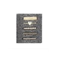 thumbnail image 1 of Juego de anillos Smartwatch de 20 mm para iWatch, correa de silicona y metal, 1 of 1