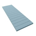 thumbnail image 6 of Ekena Millwork 18"W x 78"H True Fit PVC Horizontal Slat Modern Style Fixed Mount Shutters, Peaceful Blue (Per Pair - Hardware Not Included), 6 of 9