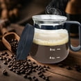 thumbnail image 5 of 16oz Novelty Coffee Pot Mug – Glass Coffee Cup with Spill-Proof Lid, Heat Resistant Coffee Mug, 5 of 9