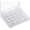thumbnail image 1 of Bobinas para máquina de coser (25 unidades) - Bobinas de plástico transparente, 1 of 5