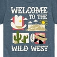 thumbnail image 3 of Instant Message - Welcome To The Wild West - Toddler & Youth Short Sleeve Graphic T-Shirt, 3 of 6