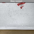 thumbnail image 6 of Ambesonne Christmas Place Mats Set of 4, Traditional, Standard Size, Red White, 6 of 6
