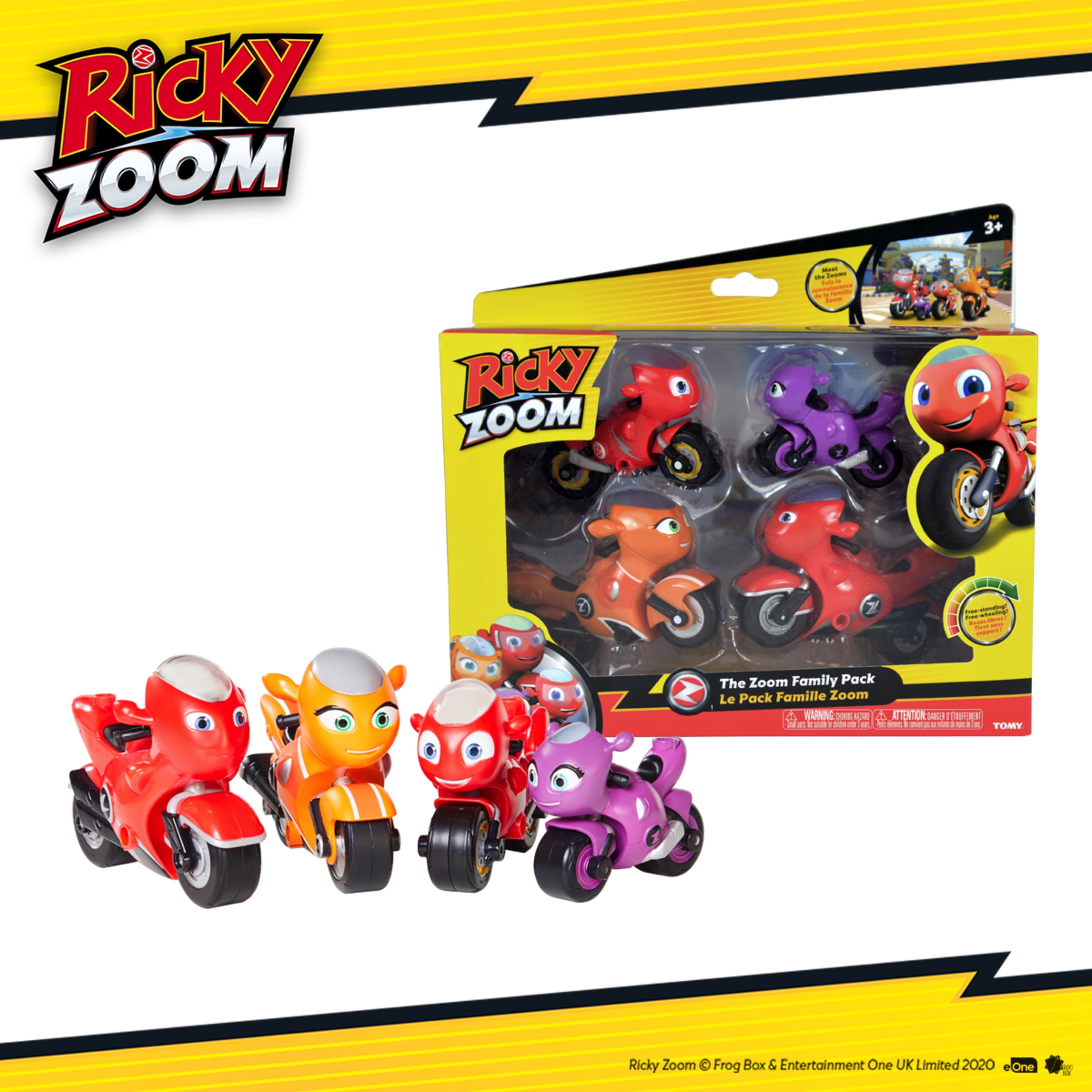  Ricky Zoom T20048A The Zoom Family Pack : Toys & Games