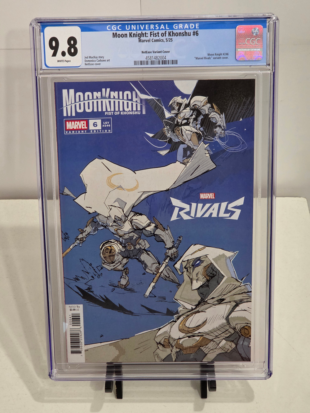 Moon Knight: Fist of Khonshu #6 - CGC 9.8 Comic Book - Walmart.com