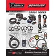 thumbnail image 2 of Trimax TKC106 Trimaflex Coiled Cable Lock with Quick Release Bracket, 2 of 2