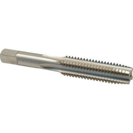 

Hertel 1/2-13 UNC H11 4-Flute Bright Finish HSS Straight Flute Standard Hand Tap Plug Chamfer Right Hand Thread 3-3/8 OAL 0.005 Oversize