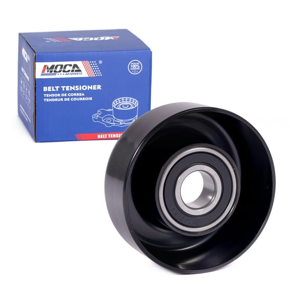 MOCA AUTOPARTS Accessory Idler Belt Pulley Fit for 2002-2009 GMC Envoy 4.2L & 2002-2009 Chevrolet Trailblazer 4.2L & 2003-2008 Isuzu Ascender 4.2L