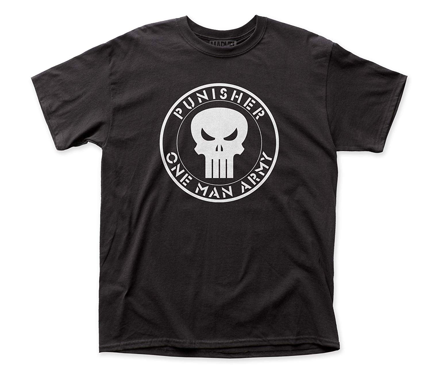 Impact Punisher Antihero Marvel Comics One Man Army Skull Logo Adult T Shirt Tee Walmart Com Walmart Com