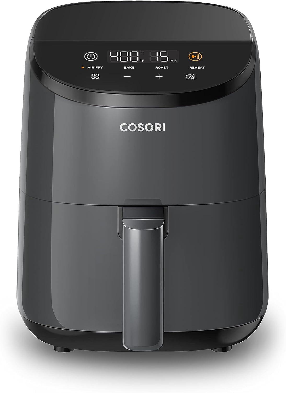 Mini Air Fryer 2.1 Qt, 4-in-1 with 100 PCS Paper Liners, Compact & Quiet Cooking