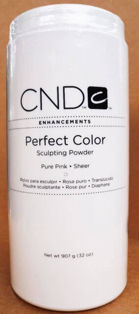 CND - Perfect Color Acrylic Powder - Pure Pink - Sheer 32 oz