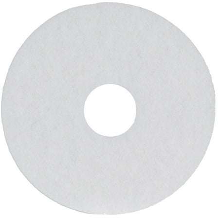 Sanico MVP Base Hit Premium White Buff Polish 13" Floor Pad (Box of 5)