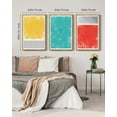 thumbnail image 4 of Drsoum Minimalist Abstract Wall Art 24x36in3pcs Large Natural Framed Modern Colorful Line Wall Decor Geometric Artwork Bedroom Living Room, 4 of 7
