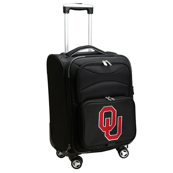 MOJO Black Oklahoma Sooners 21" Softside Spinner Carry-On