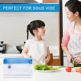 thumbnail image 6 of Reusable Vacuum Food Storage Bag Resealable BPA Free Zipper Storage Bags, 6 of 9