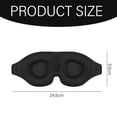 thumbnail image 4 of Sleep Mask, Sleeping Eye Mask for Women Men, Contoured Cup Night Blindfold, 4 of 8
