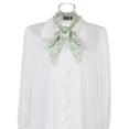 thumbnail image 2 of INSPIRE CHIC Women's Chiffon Scarves Floral Print Square Kerchief Neck Scarf Neckerchief Light Green-1 70x70cm/27.6x27.6 inches(LxW), 2 of 6