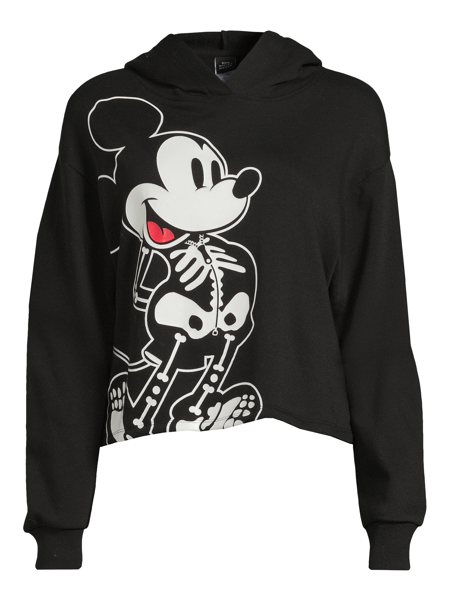 Mickey Mouse Women's Glow in the Dark Halloween Graphic Hoodie