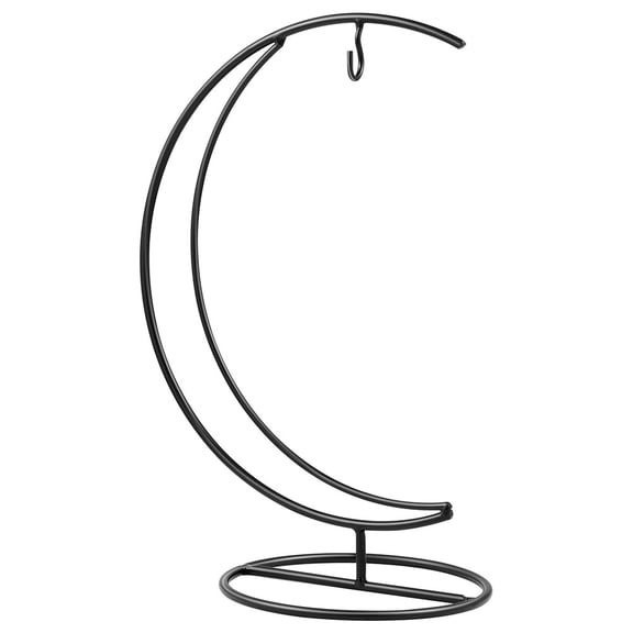 LEORX 5Pcs Moon Shaped Iron Hanging Stand for Home and Garden Decoration