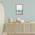 thumbnail image 3 of Stupell Industries Subtle Beach Waves Coastal Photography Brown Floater Framed Canvas Art Print Wall Art, 17 x 25, 3 of 10