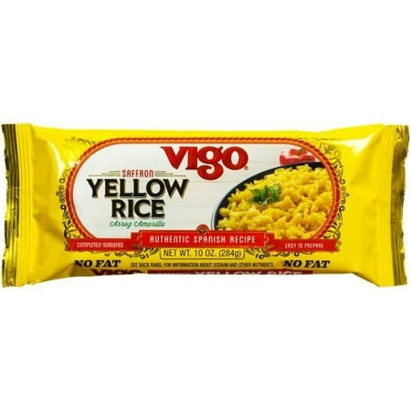 Vigo Yellow Rice dinner with Saffron Spanish style. 5 servings 10