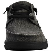 Skechers Melson Volgo Canvas Mens Slip on Shoes, Lace-Up Casual Shoes