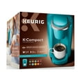 Keurig SingleServe KCup Pod Coffee Maker, Turquoise