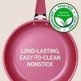 thumbnail image 6 of NutriChef Nonstick Cooking Cookware Pots & Pans, 20 Pieces, Marron Pink, 6 of 9