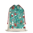 thumbnail image 3 of Christmas Bags Drawstring,Green Christmas Baking Pattern Large Xmas Christmas Gift Bags,Reusable for Xmas and New Year Party Favors and Supplies,27.6" X 19.7", 3 of 6