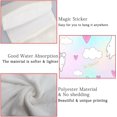 thumbnail image 4 of 1 Pcs Hanging Towels, Dish Towels Rainbow Color Llama Heart Absorbent Hand Towels with Hanging Loop Washcloth for Bathroom Kitchen, 4 of 6