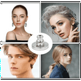 thumbnail image 5 of Earring Back 18k Gold Plated Safety Earring Back for Replacement Ear Studs,Non-Irritating,Suitable for Sensitive Ears,A, 5 of 6