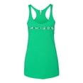 thumbnail image 2 of Wild Bobby, Friends Amigos Parody Pop Tri-Blend Racerback Tank Top, Envy, Small, 2 of 3