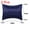Navy, variant on Unique Bargains 2-Pack Silky Satin Pillow Shams King 20"x 36" Navy