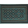 thumbnail image 1 of Ahgly Company Indoor Rectangle Southwestern Light Blue Country Area Rugs, 5' x 8', 1 of 4