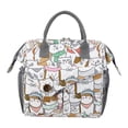 thumbnail image 2 of Bolsa de Pañales Bolsa de Mano Grande Impermeable Artículos Esenciales para Bebés Baby Shower Viaje Bolsa de Pañales para Mamá Bolsa de Pañales para B gatito, 2 of 8