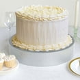 thumbnail image 2 of Efavormart Silver Round Metal Pedestal Cake Stand with Rhinestones, Cupcake Holder Dessert Table Display Centerpiece - 16", 2 of 5