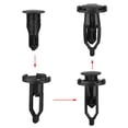 thumbnail image 4 of S SERENABLE 30x Car Panel Bumper Trim Clip Push-type Pin Retainer for 5216102020 B17, 4 of 9