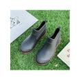 thumbnail image 4 of Audeban Women's Nonslip Low Top Garden Shoe Casual Waterproof Womens Outdoor Comfortable Stylish Slip On Flat Rain Boots Work Shoes, 4 of 6
