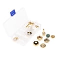 thumbnail image 1 of Botones de de trompeta Tapas de válvulas de trompeta Portátil Fácil de instalar Instrumentos duraderos Juego de reparación de accesorios para , Baoblaze  Botones de dedo de trompeta, 1 of 8