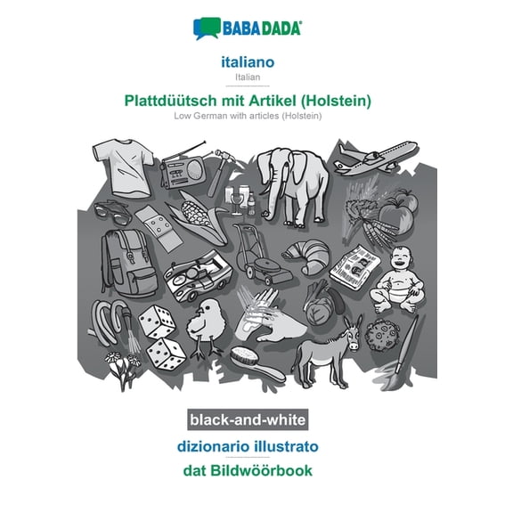 catalÃ - PlattdÃ¼Ã¼tsch mit Artikel (Holstein), diccionari visual, BW ...
