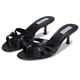 thumbnail image 1 of Sandalia Steve Madden Cary de Cuero Negro Talla 6.5, 1 of 7