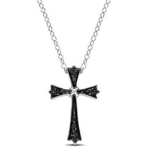 Everly Women's .1CT TW Diamond Sterling Silver Pendant