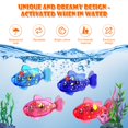 thumbnail image 4 of Robot Fish XPengeny, natación interactiva con luz LED para niños, 4 of 7