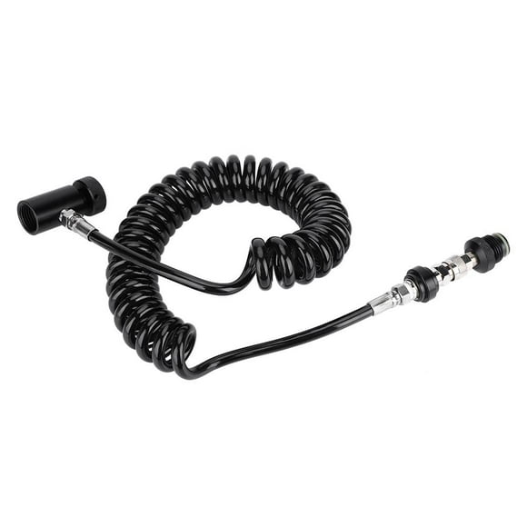 ANGGREK Paintball Hose, Hose Remote Coil Cylinder For 4500 Psi HPA Systems For 3000 Psi For Co2 Tanks