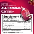 thumbnail image 3 of NutriVein Tart Cherry Extract Capsules - Joint & Muscle Recovery, Vegan - 90 Count, 3 of 9