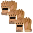 thumbnail image 2 of Guantes antideslizantes PhantomGrip 3Pares L Caqui 130mm x 240mm Cuero Sintético PVC Nailon y Microfibra., 2 of 3