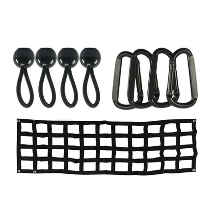 Tailgate Net Heavy Duty Tailgate Cargo Netting for Truck Bed 60x18inch