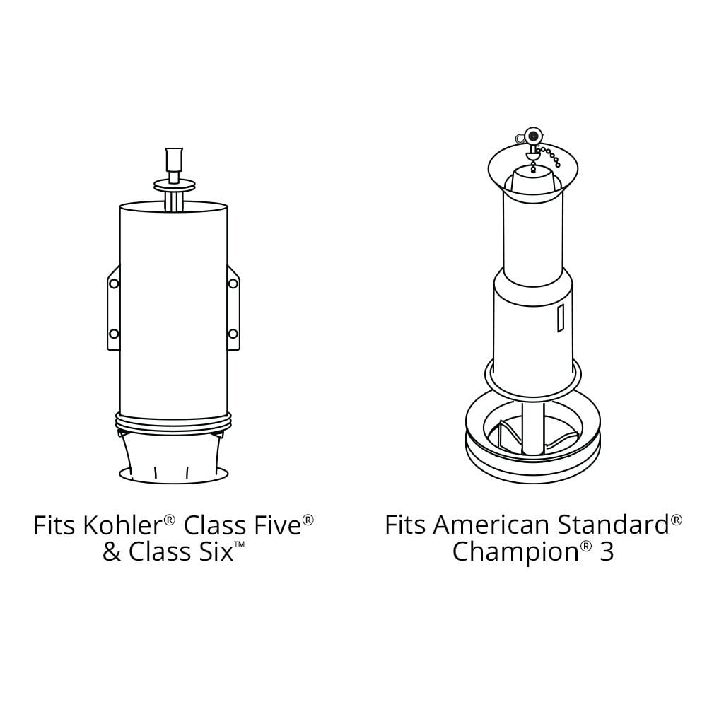 PACK DE 3 Joints De Vanne De Chasse De Toilette De Remplacement Pour